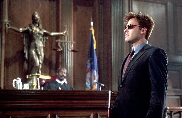 Ben Affleck als blinde superheld