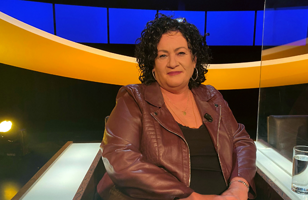 Caroline van der Plas bij De Slimste Mens.