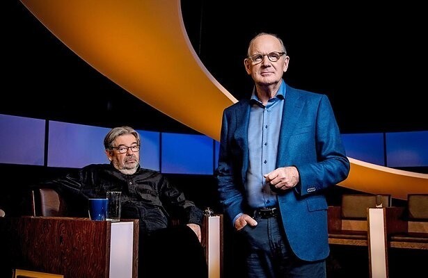 Maarten van Rossem & Philip Freriks in De Slimste Mens