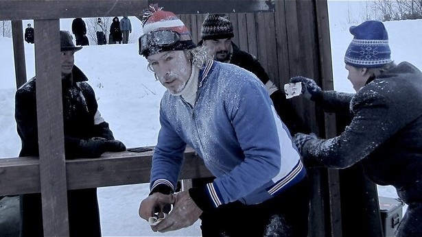 Chris Zegers gaat een eind schaatsen