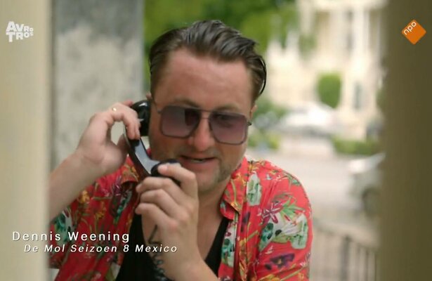 Dennis Weening in Wie Is de Mol?.