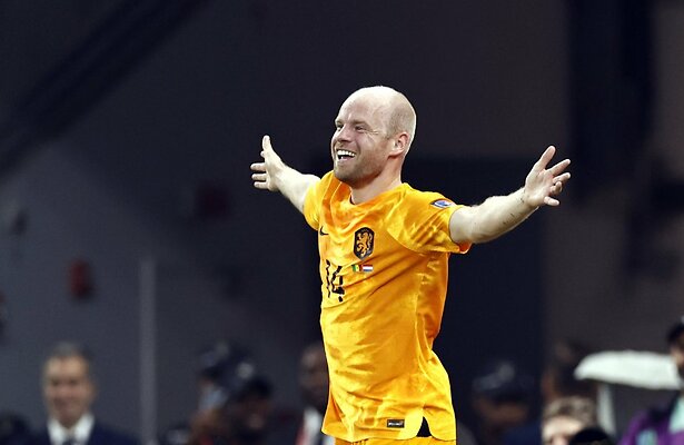 Davy Klaassen tijdens Fifa World Cup 2022