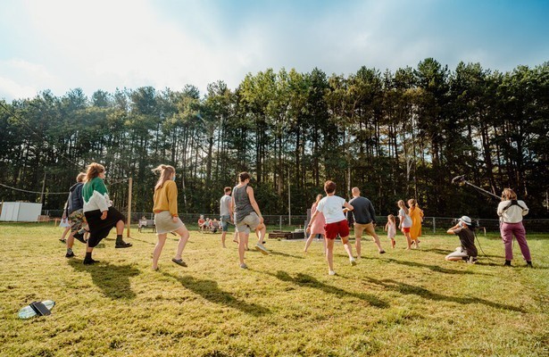 Handgemeen op de camping