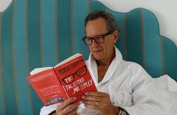 Richard E. Grant voor De Wereld Rond met Boeken