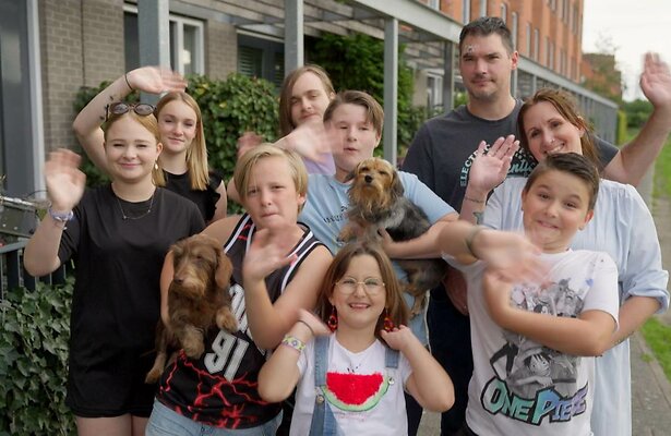 De Familie Wildeman uit Een Huis Vol