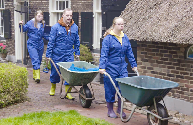 Beelden uit seizoen 1 van Down the road.