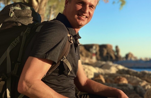 Arnout Hauben gaat nog eenmaal dwars door de Middellandse Zee