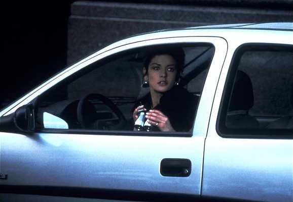 Catherine Zeta-Jones en de laserstralen