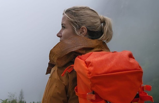 Carrie ten Napel voor Een Jaar in de Alpen