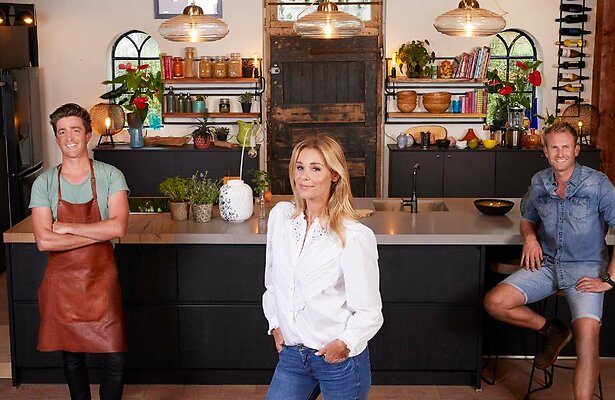 Hugo Kennis, Froukje de Both en Tom Groot in Eigen Huis & Tuin: Lekker Leven