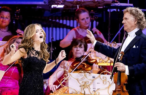 Emma Kok met André Rieu