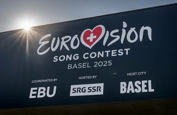Eurovisie Songfestival in Bazel.