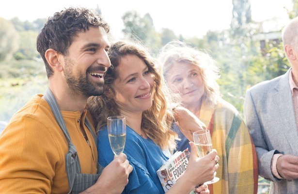 Sanne Vogel en Sinan Eroglu in Foodies