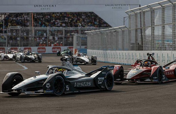 Racers in de Formule E