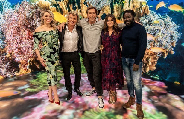 Lisa Loeb, Hans Klok, Freek Vonk, Miljuschka Witzenhausen en André Dongelmans