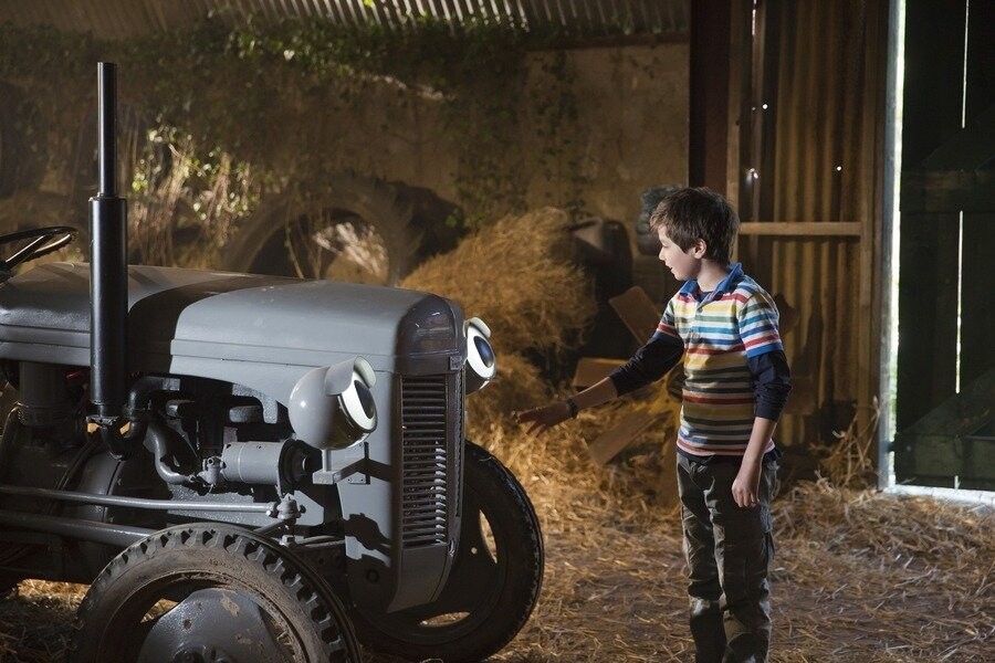 Fergie de kleine grijze tractor en de dansende geit