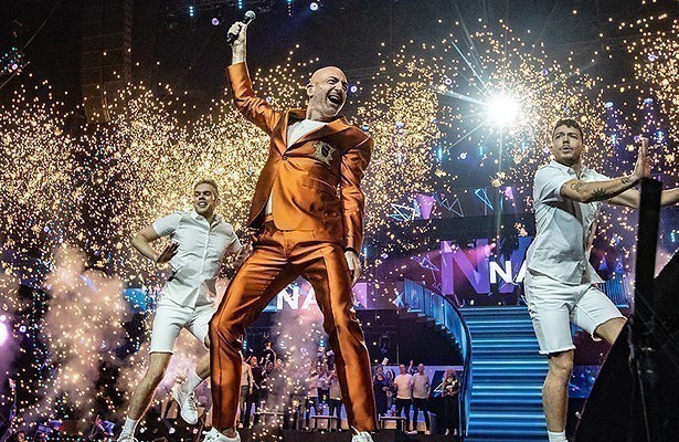 Ziggo Dome vol Songfestivalwinnaars