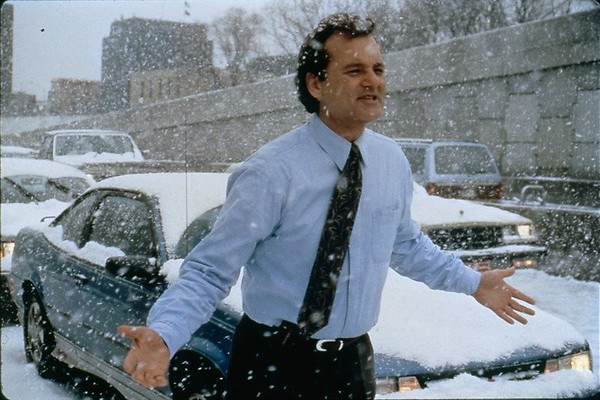 Bill Murray valt in herhaling