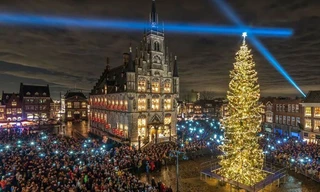 Gouda bij Kaarslicht