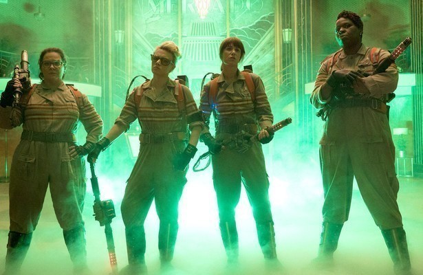 Kristen Wiig, Melissa McCarthy, Leslie Jones en Kate McKinnon