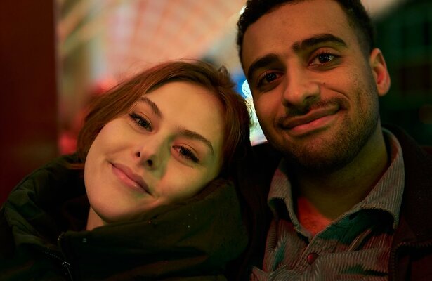 Susan Radder en Idriss Nabil in Goudappels