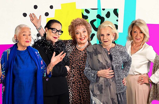 Mug, Lorraine, Jocelyn, Joanita en Tonneke