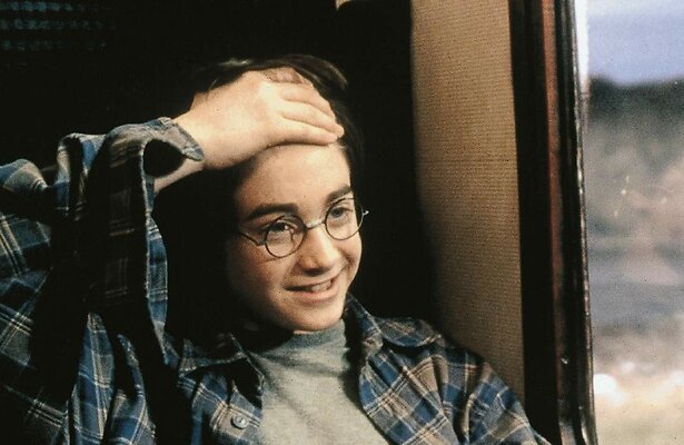 Daniel Radcliffe als Harry Potter in Harry Potter and the Philosopher's Stone