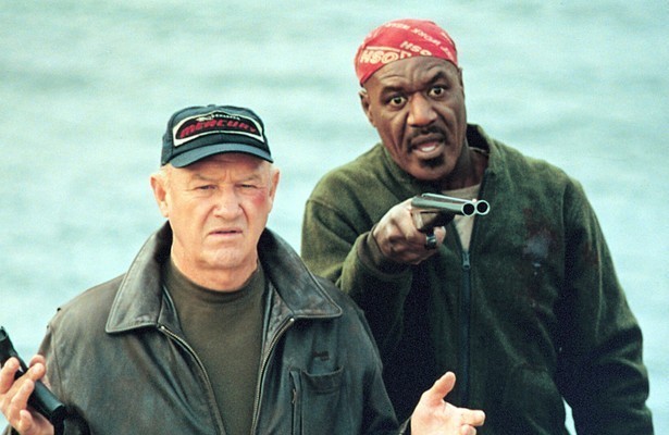 Gene Hackman en Delroy Lindo in Heist