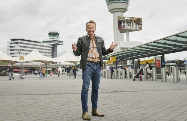 Joris Linssen op Schiphol
