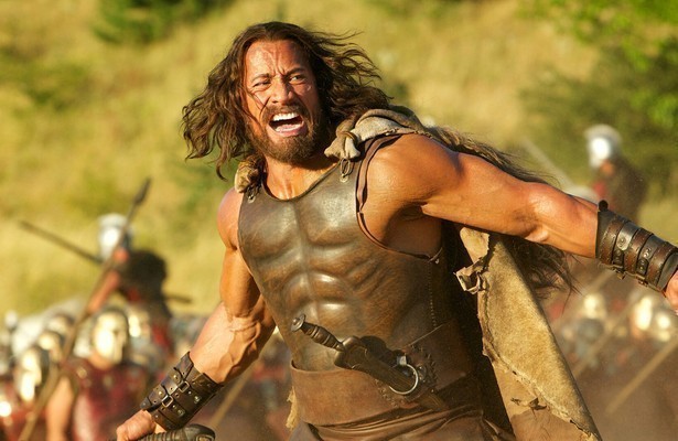 Dwayne Johnson in Hercules