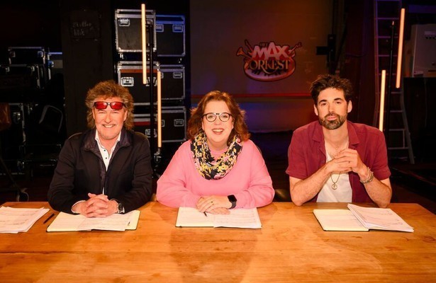 Maurice Luttikhuis, Francis van Broekhuizen en Ruben Hein voor Het MAX Orkest