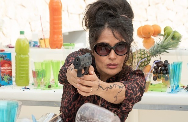 Salma Hayek in Hitman's Wife's Bodyguard
