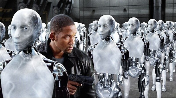 Will Smith neemt het op tegen robots