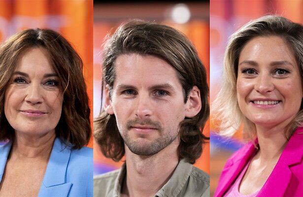 Dione de Graaff, Andries Lamain en Roxane Knetemann