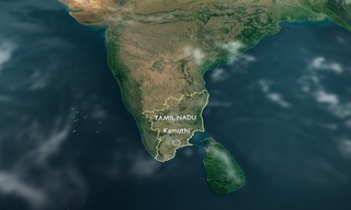 India from above