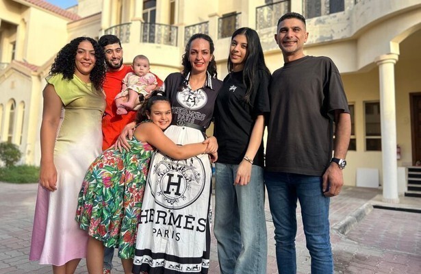 De familie Manshad uit Ik Vertrek