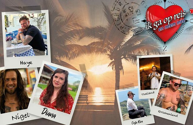 Nigel, Haye en Diana uit Ik Ga Op Reis en Neem Mee