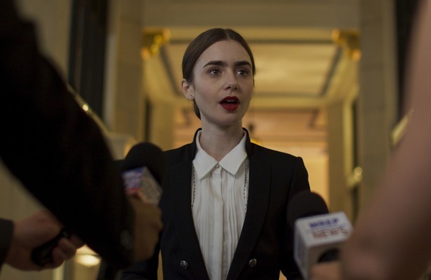 Lily Collins in Inheritance