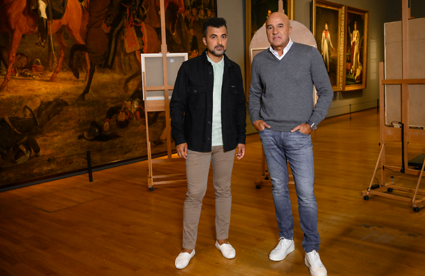 Özcan Akyol en John van den Heuvel in Sterren op het Doek.