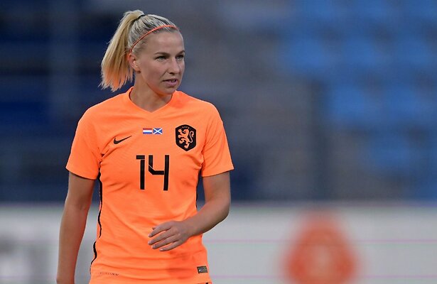 Jackie Groenen voor Nederlands Elftal