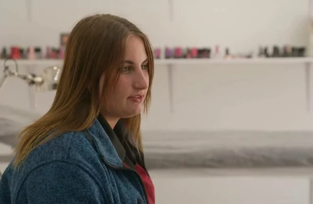 Jennie Jelies in het programma Jelies & Gnodde: Grote Gezinnen Emigreren.