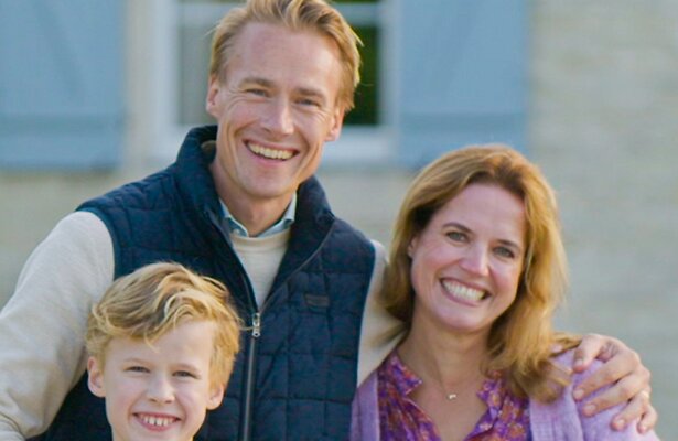 Een van de gezinnen van Kasteel Gekocht: Wat Nu?