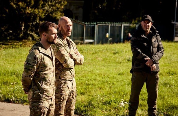 Jeroen van Koningsbrugge met Dai Carter en Ray Klaassens