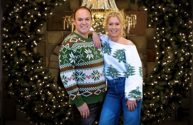Frans en Mariska Bauer in Kerst met de Bauers