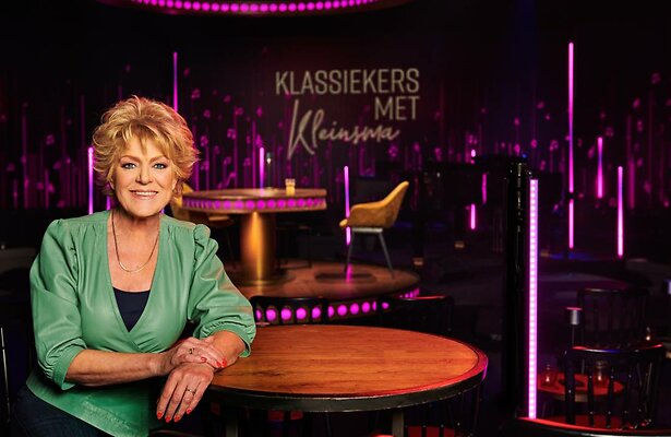 Simone Kleinsma voor Klassiekers met Kleinsma