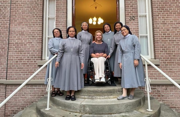 Esther Vergeer in Kloostergasten