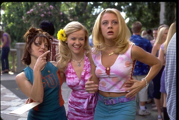 Reese Witherspoon is het slimme blondje in Legally Blonde