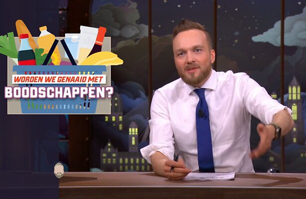 Lubach-item over dure boodschappen gaat viral: 'Eerste hit bij RTL'