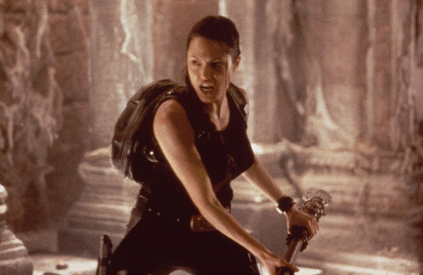 Angelina Jolie in Lara Croft: Tomb Raider