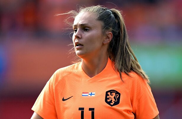 Lieke Martens tijdens EK Vrouwenvoetbal
